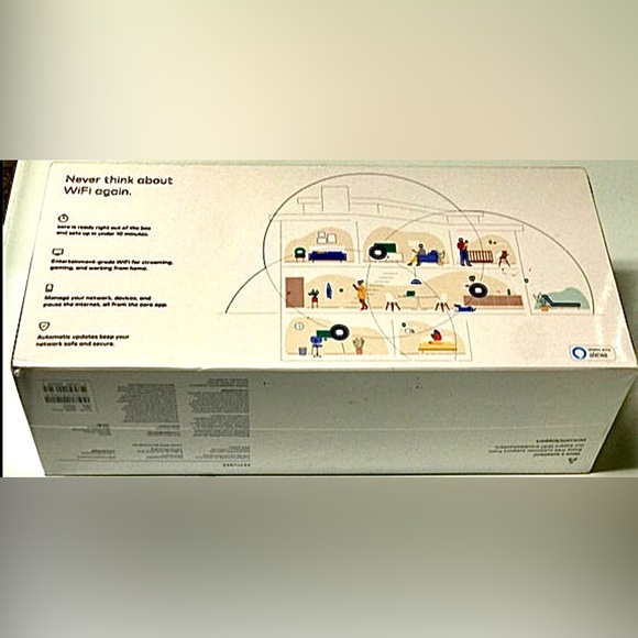 3 Pack eero Mesh WiFi System Router Replacement for Whole Home Coverage - Picture 2 of 10